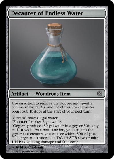 File:Decanter of Endless Water.jpg - Forgotten Realms Semantic Wiki
